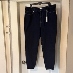 Good American Dark Blue Skinny Jeans